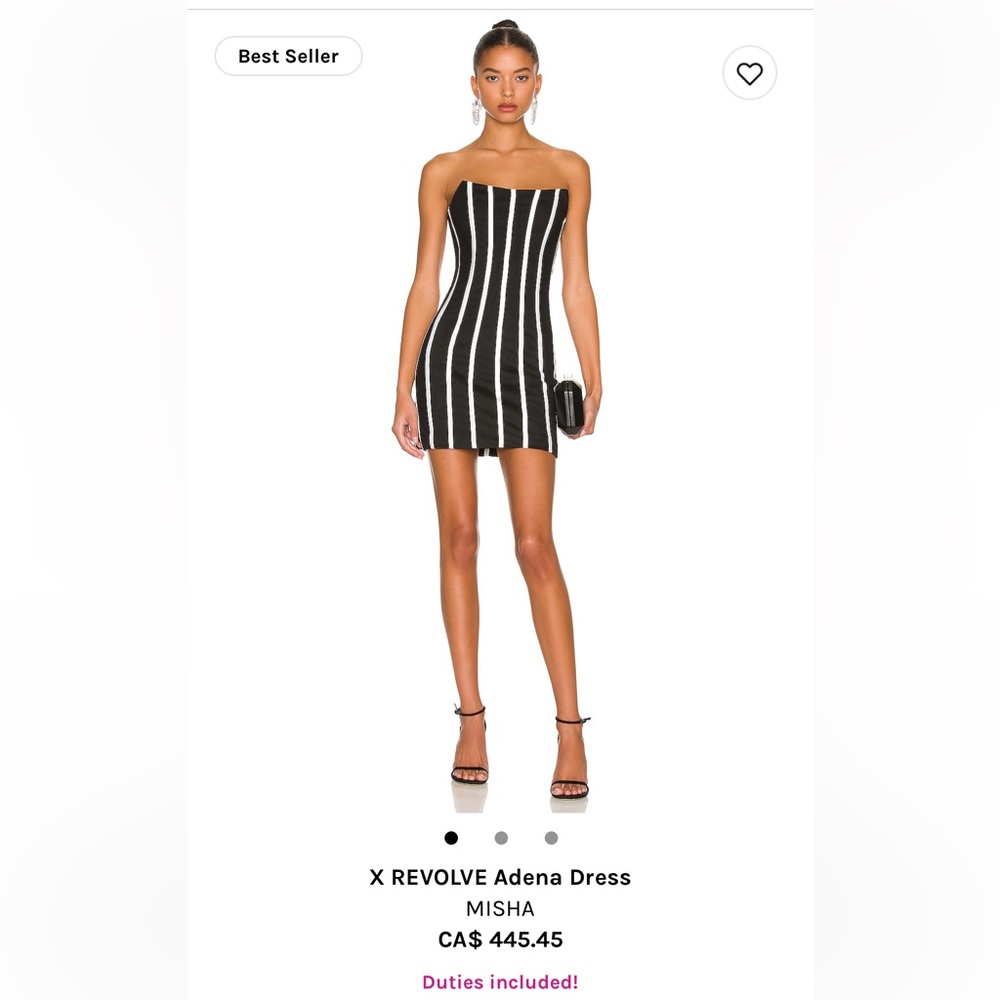 Misha Strapless Mini